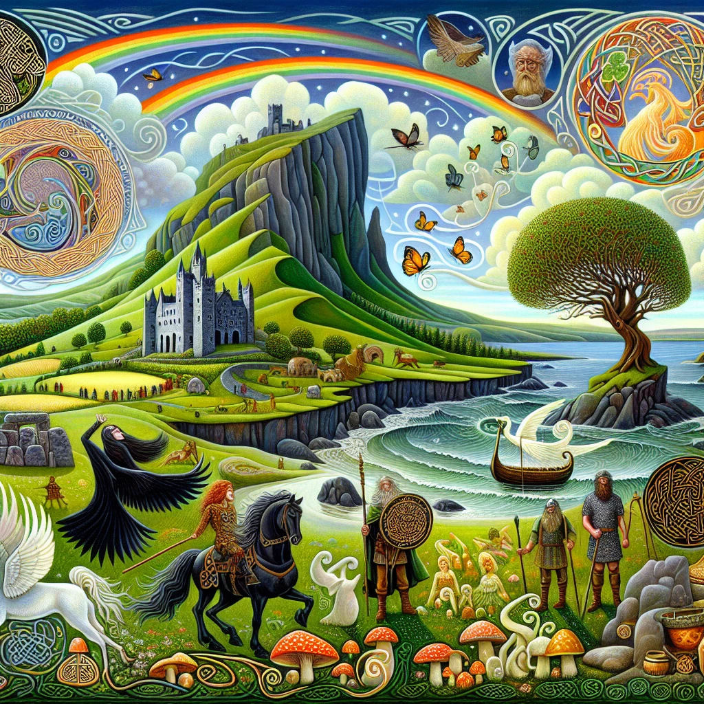 Ireland stories illustration