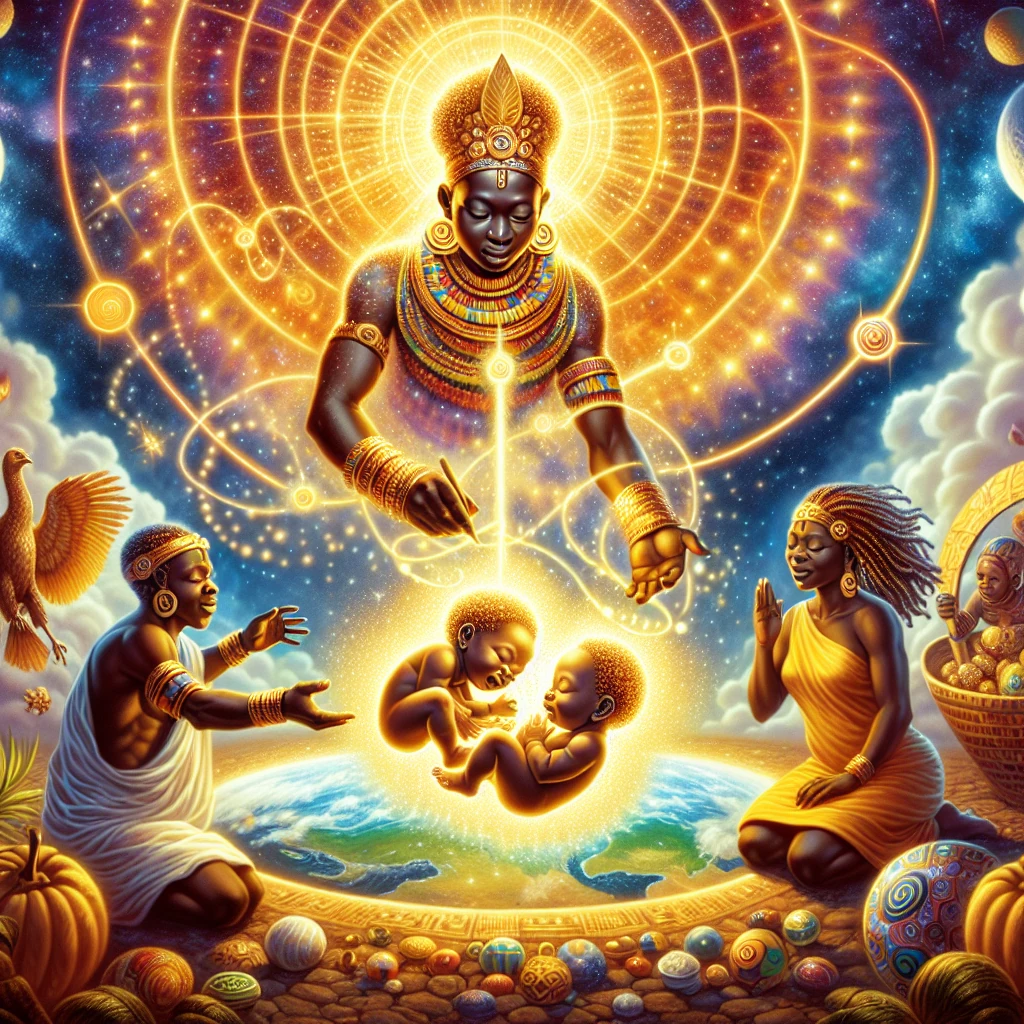 The Origin of Twins illustration