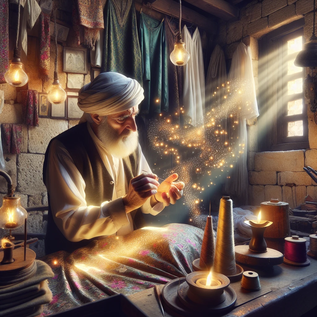 The Story of the Invisible Servant illustration
