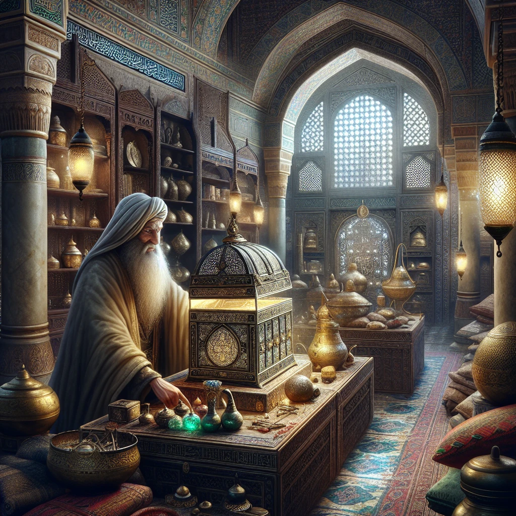 The Tale of the Magic Chest illustration