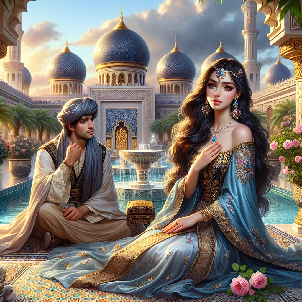 The Tale of the Silent Princess illustration