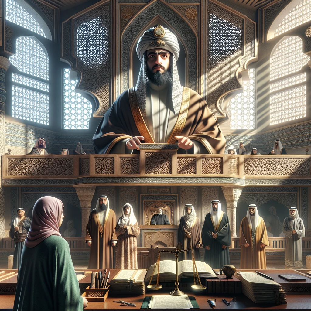 The Tale of the Wise Judge illustration