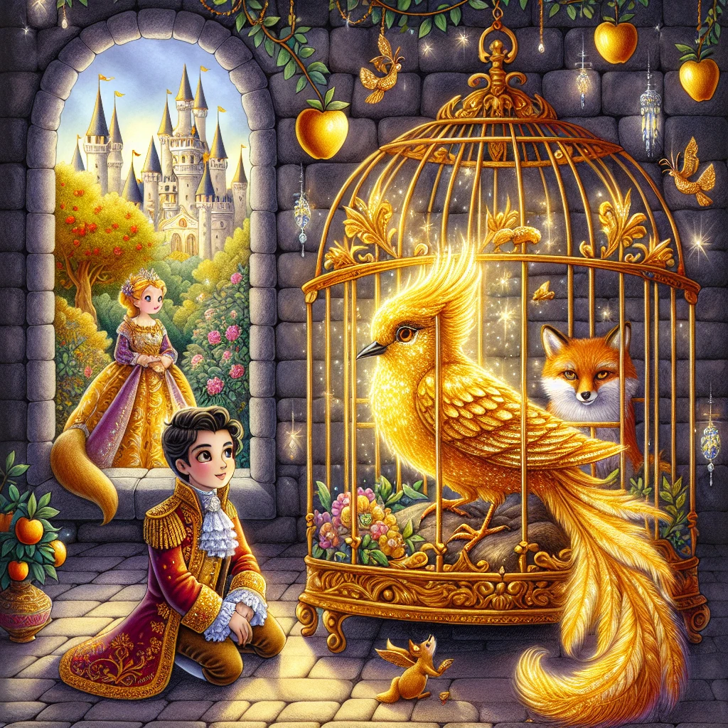 Illustration: The Golden Bird