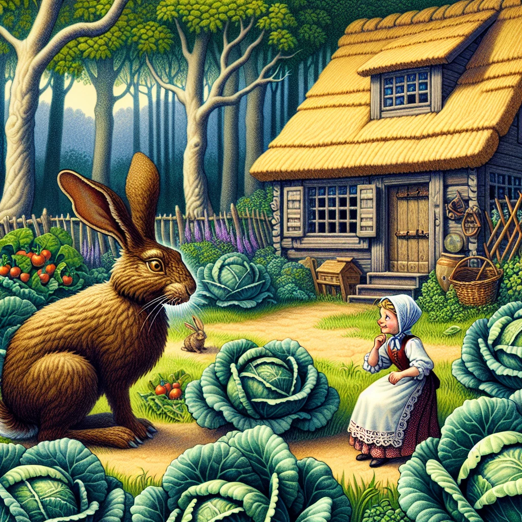 Illustration: The Hare's Bride