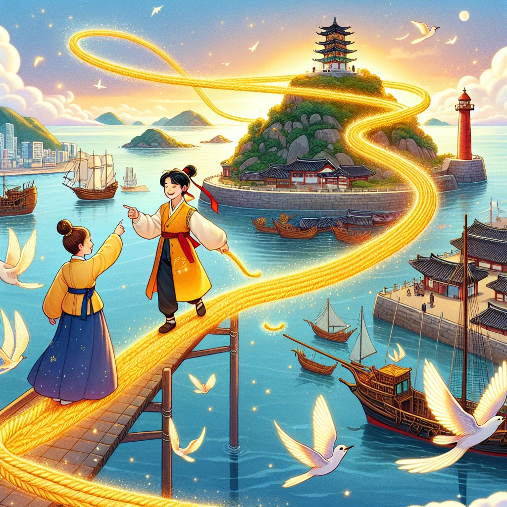 The Magic Rope illustration
