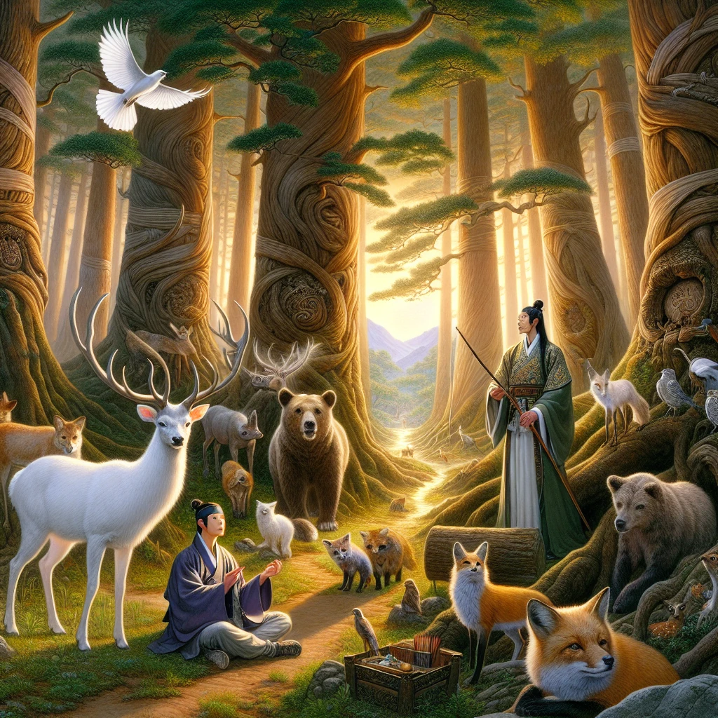 The Story of the Hunter illustration