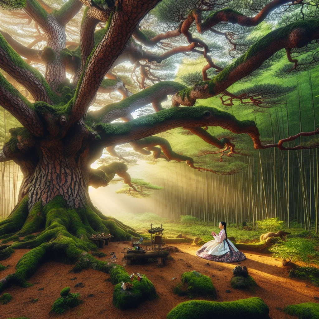 The Talking Tree illustration