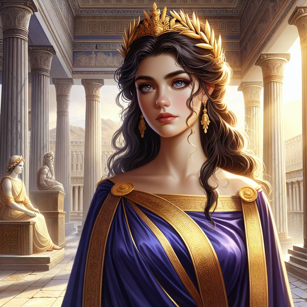 Clytemnestra as a queen torn between love and vengeance